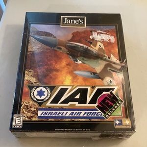 RARE sealed Jane’s IAF Israeli Air Force PC Game
